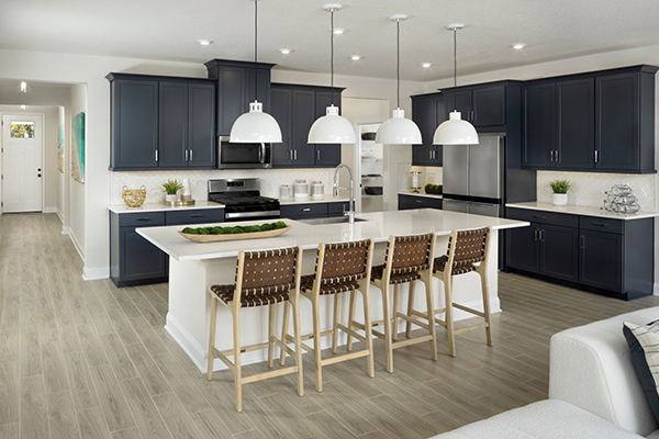 Forest model kitchen